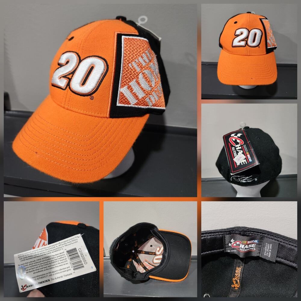 VTG NASCAR Racing Home Depot Chase Authentics Tony Stewart Hat Cap NWT NEW